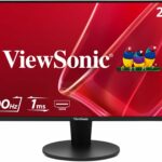 Moniteur PC 24 pouces Full HD 100Hz ViewSonic – Bords fins, HDMI/VGA, confort visuel