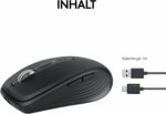 Souris sans fil compacte Logitech MX Anywhere 3S - 8K DPI, clics silencieux, noir – Image 10