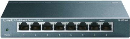 Switch Ethernet 8 ports Gigabit - Boîtier métal fanless Plug & Play TP-Link