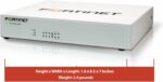Pare-feu FortiGate-80F FORTINET - 8 ports RJ45, WiFi-6, SD-WAN sécurisé, compact – Image 3