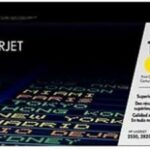 Cartouche toner laser jaune HP 122A Q3962A - Original - 4000 pages - Color Laserjet 2820