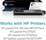 Cartouche de toner HP 126A noire - 1 200 pages - LaserJet Pro M175/CP1025/M275 – Image 2
