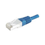 Câble réseau RJ45 Cat6 FTP 1m Dexlan – Blindé F/UTP – Noir