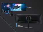 Écran PC gaming incurvé Samsung Odyssey G9 49'' - DWQHD 240Hz 1ms FreeSync Premium Pro – Image 8