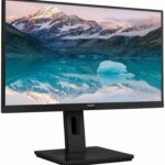 Moniteur LED 21,5'' Full HD VA - Ergonomique, HDMI/DP/USB, Philips S-line