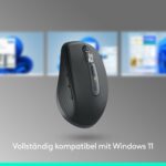 Souris sans fil compacte Logitech MX Anywhere 3S - 8K DPI, clics silencieux, noir – Image 4