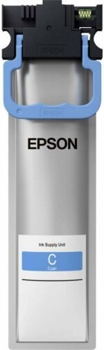 Cartouche d'encre jet d'encre Epson XL Cyan - 5000 pages - WF-C5xxx originale – Image 2