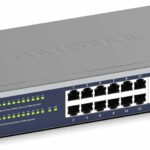 Switch Ethernet intelligent 24 ports Gigabit - 2 SFP 1G - Rackable - NETGEAR
