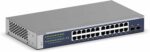 Switch Ethernet intelligent 24 ports Gigabit - 2 SFP 1G - Rackable - NETGEAR