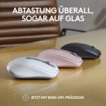 Souris sans fil compacte Logitech MX Anywhere 3S - 8K DPI, clics silencieux, noir – Image 2