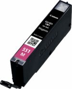 Cartouche d'encre Canon CLI-551M Magenta - Jet d'encre originale pour imprimantes PIXMA