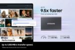 SSD externe portable Samsung T7 - 1 To - USB 3.2 Gen 2 - Bleu indigo – Image 4