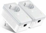 Pack de 2 adaptateurs CPL TP-Link AV600 avec prise passante - 600 Mbps