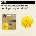 Cartouche d'encre HP 937e Jaune EvoMore - 1 650 pages - OfficeJet Pro 9730e – Image 2
