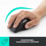 Souris sans fil Logitech M705 Marathon - 3 ans d'autonomie - USB Unifying - Gris – Image 2