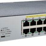 Switch Ethernet 8 ports PoE+ manageable HP - 2 slots d'extension RJ45