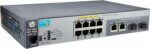 Switch Ethernet 8 ports PoE+ manageable HP - 2 slots d'extension RJ45