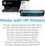 Cartouche toner laser HP 508A Magenta - 6 000 pages - LaserJet M552/M553/M577 – Image 2