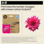 Cartouche d'encre HP 937e EvoMore Magenta – 1 650 pages – Jet d'encre recyclable – Image 4