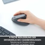 Souris ergonomique Logitech MX Vertical - Capteur 4000 DPI - Multi-connexion sans fil – Image 6