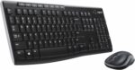 Combo clavier souris sans fil Logitech MK270 - AZERTY français, autonomie longue durée, PC/portable