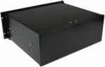 Plateau coulissant pour rack APC - 100 lbs/45,5 kg - rails ajustables - noir – Image 3