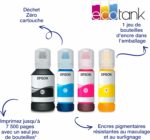 Imprimante multifonction A4 Epson EcoTank ET-5855 - Wi-Fi, rapide, réservoirs d'encre - Noir – Image 3