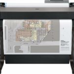 Traceur grand format HP DesignJet T630 - 36 pouces A0 - Wi-Fi - Impression mobile