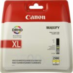 Cartouche d'encre Canon PGI-2500XL Y jaune XL – Originale pour MAXIFY