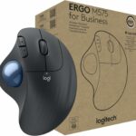Souris trackball ergonomique Logitech ERGO M575 sans fil - contrôle pouce - noir