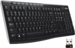 Clavier sans fil Logitech K270 - UK Layout - Résistant aux liquides - Pavé numérique