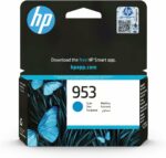 Cartouche d'encre HP 953 cyan - 700 pages - OfficeJet Pro 8710/8720/8730/8740