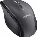 Souris sans fil Logitech M705 Marathon - 5 boutons - Autonomie 3 ans - Laser - Noir