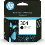 Cartouche d'encre noire HP 304 originale - 120 pages - DeskJet/ENVY - Fiabilité HP