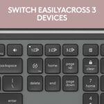 Combo clavier et souris sans fil Logitech MK950 - Multi-appareils, silencieux, design fin, Gris – Image 8