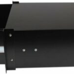 Plateau coulissant pour rack APC - 100 lbs/45,5 kg - rails ajustables - noir