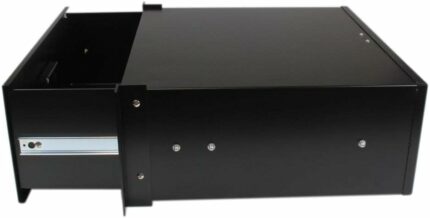 Plateau coulissant pour rack APC - 100 lbs/45,5 kg - rails ajustables - noir