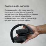 Casque Bluetooth sans fil Belkin SoundForm Adapt - Micro orientable, autonomie 65h – Image 15