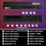 Mini PC de bureau Lenovo ThinkCentre M70q Tiny i5-14400T - 16Go RAM, 512Go SSD, Win 11 Pro – Image 4