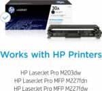 Toner HP 30A CF230A Noir - 1 600 pages - Compatible LaserJet Pro M203/M227 – Image 2