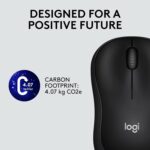 Souris sans fil silencieuse Logitech M220 - Compacte, ambidextre, autonomie 18 mois - Noir – Image 8