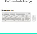 Ensemble clavier et souris sans fil Logitech MK295 SilentTouch - Blanc, 90% bruit en moins – Image 9