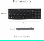 Combo clavier souris sans fil Logitech MK270 - AZERTY français, autonomie longue durée, PC/portable – Image 9