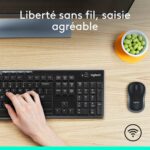 Combo clavier souris sans fil Logitech MK270 - AZERTY français, autonomie longue durée, PC/portable – Image 2