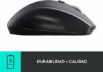 Souris sans fil Logitech M705 Marathon - 5 boutons - Autonomie 3 ans - Laser - Noir – Image 6