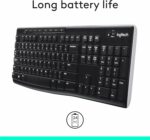 Clavier sans fil Logitech K270 - UK Layout - Résistant aux liquides - Pavé numérique – Image 3