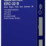 Ruban encreur noir Epson ERC-32B - Compatible M-820, M-825, TM-U675, TM-H6000