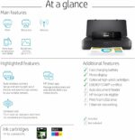Imprimante mobile couleur HP OfficeJet 200 - Jet d'encre compacte sans fil A4 – Image 4