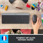 Ensemble clavier-souris sans fil ultra fin Logitech MK470 - AZERTY Graphite – Image 2