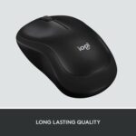 Souris sans fil silencieuse Logitech M220 - Compacte, ambidextre, autonomie 18 mois - Noir – Image 5